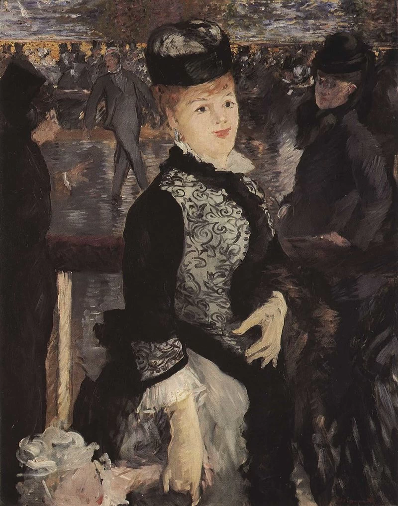  247-Édouard Manet, Pattinaggio, 1877 